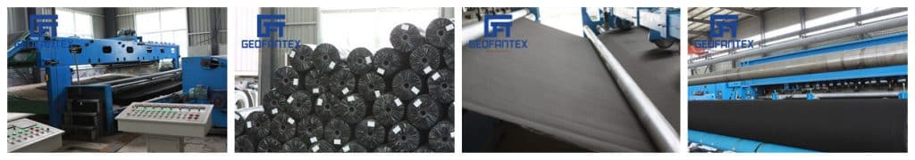 PP Staple Fiber Nonwoven Geotextile production line