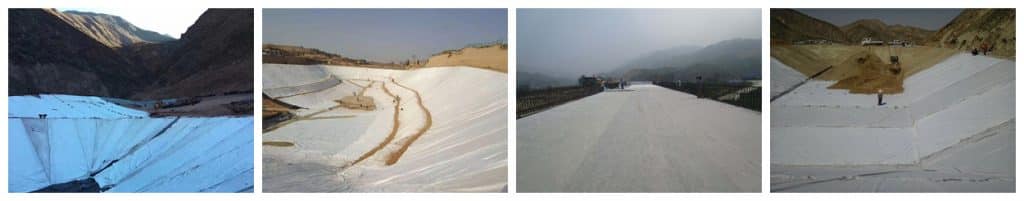 Applications of PP High Strength Woven Geotextiles