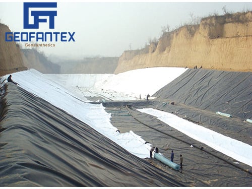 Landfill geotextiles and geomembrane