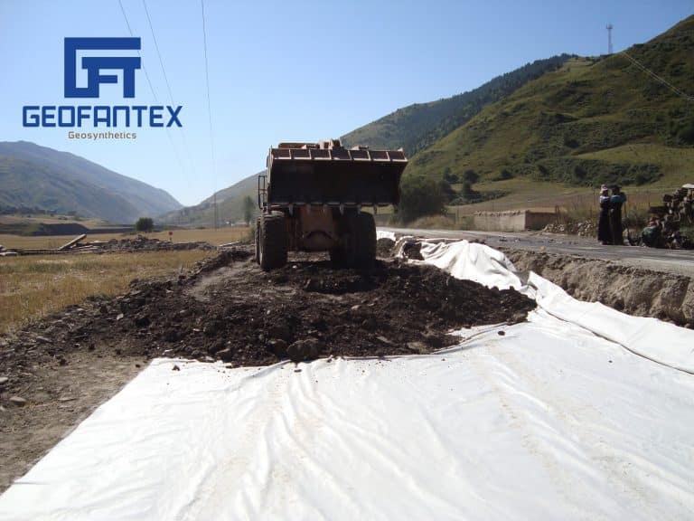 What is geotextile fabric used for