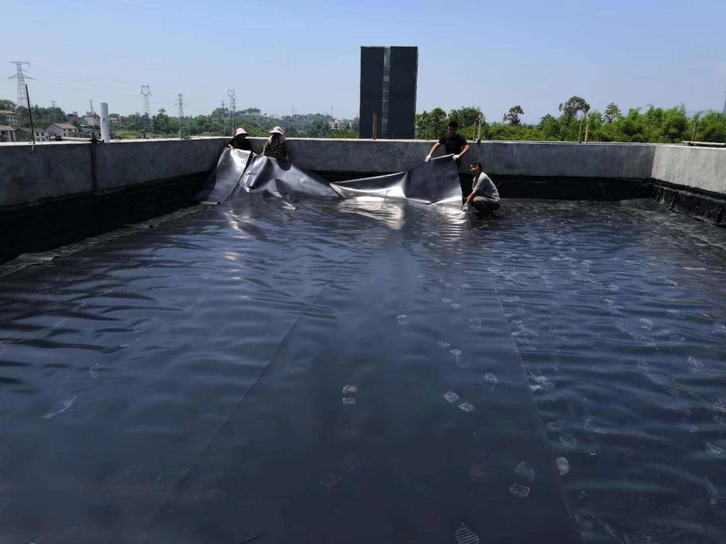 Application of HDPE Geomembrane