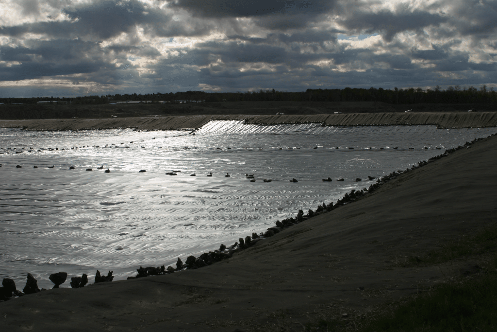 PVC geomembranes for use landfill caps