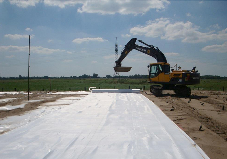 Installing Geotextile Fabric Under Gravel Driveway Projects