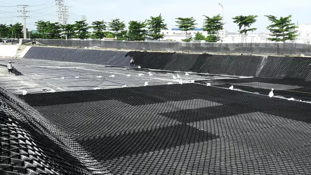 Geomembrane Solves Waterproofing Challenge in Difficult Underground Installation