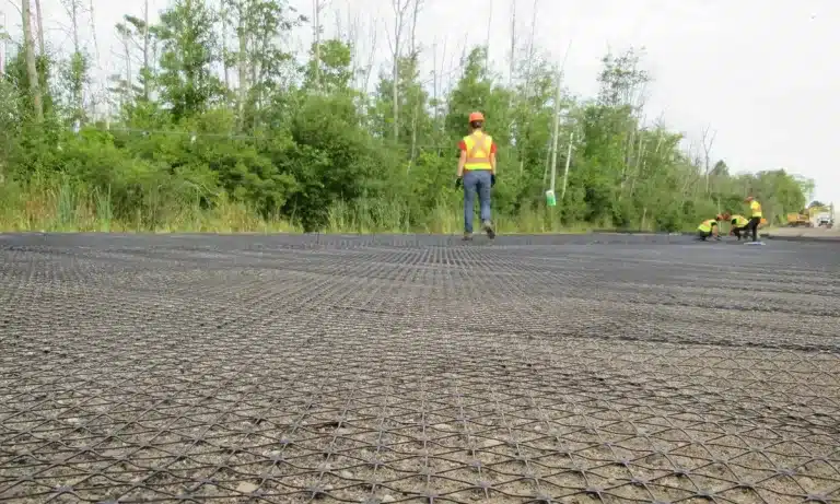 Geogrids for Soil Reinforcement in Roads and Slopes