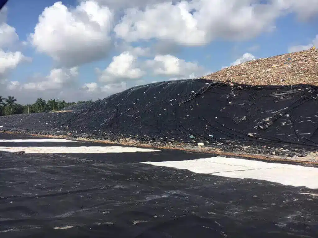 Types of geosynthetics used for soil reinforcement drainage and containment in civil engineering projects
