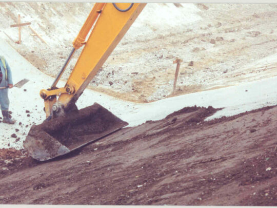 Claymax liner used in modern geosynthetics projects