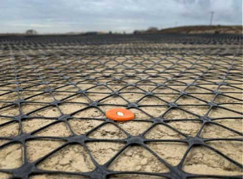 Case showing triaxial geogrid applied in road, railway, and retaining wall soil stabilization