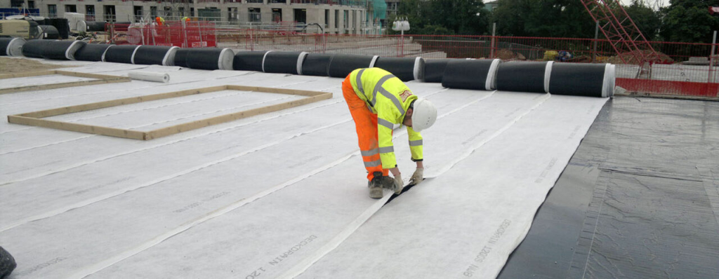 High-performance geocomposite drainage system for landfill and retaining wall applications