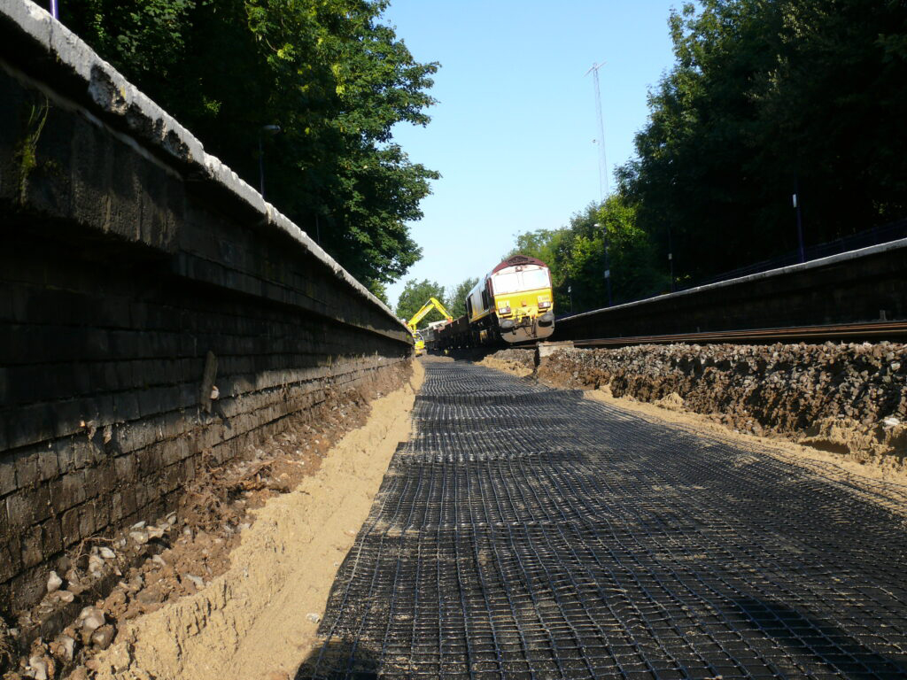 Highway and railway engineering project using geosynthetics market solutions for soil stabilization